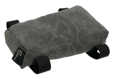 Cole-tac Prefilled Waxed Nylon Flat Bag Rifle Support, Gray
