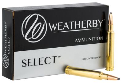 Weatherby Select .300 Weatherby Mag 165-Grain Hornady Interlock Rifle Ammunition, 20 Rounds
