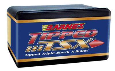 Barnes Bullets Tipped TSX .375 Caliber 250-Grain TTSX Boat Tail Reloading Rifle Bullets, 50 Rounds