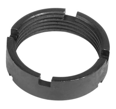 LBE Unlimited Castle Nut for AR-15, Black Phosphate, Steel