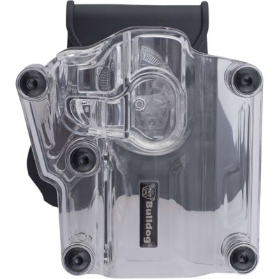Bulldog Max Multi Fit OWB Holster, Transparent Clear, Polymer