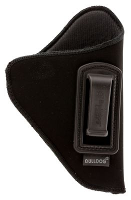 Bulldog Deluxe IWB Holster for S&W J Frame/Taurus 85/2-2.50 in. Barrel, Right Hand, Black, Suede Like