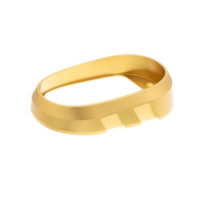 Tyrant CNC Magwell for Sig P365 X Macro, Gold, 6061 Aluminum