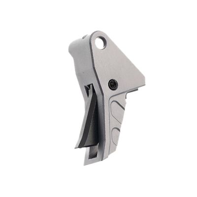 Tyrant CNC I.T.T.S Trigger for Springfield Echelon, Grey/Black, Anodized, Aluminum