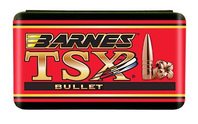 Barnes Bullets TSX .30-30 Win 150-Grain TSX Boat Tail Flat Nose Reloading Rifle Bullets, 50 Rounds