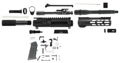 TacFire AR Build Kit for AR-Platform, 5.56x45mm NATO, 7.50 in. Barrel, Black