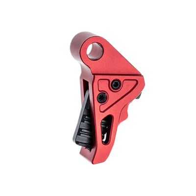 Tyrant CNC I.T.T.S Trigger for Springfield Hellcat Pro, Red/Black, Anodized, Aluminum