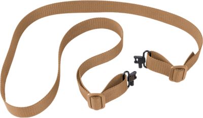 Bulldog Deluxe 2-Point Gun Sling with Locking Swivels, Tan