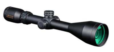 Konus 3-9x 50mm KonusPro Hunting Rifle Scope, 1 in. Tube, Dual Illuminated (Blue/Red) Engraved 30/30 Floating Cross Reticle