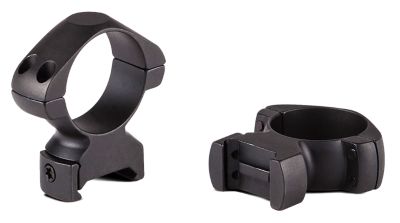 Konus Steel Rings, 30mm Tube, Low, 0 MOA, Matte Black