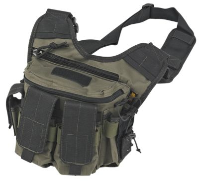 US PeaceKeeper Rapid Deployment Pack Shoulder Sling, OD Green/Black