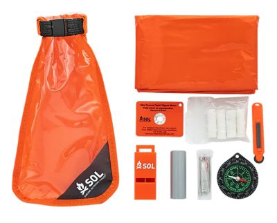 Survive Outdoors Longer Scout Survival Kit, Waterproof, Orange