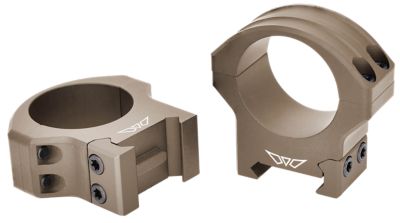 Warne HyperLite Scope Rings for Tikka T3/T3x Factory Dovetail, 1 in. Tube, High, Dovetail, Matte Black, MagnaFusion Alloy