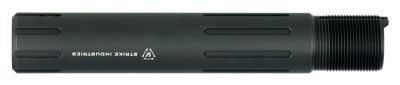 Strike Industries Receiver Extension Tube for AR-Pistol Platform, Black Anodized, Aluminum