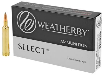 Weatherby Select .257 Weatherby Mag 100-Grain Hornady Interlock Rifle Ammunition, 20 Rounds