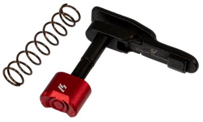 Strike Industries Magazine Release for Mil-Spec AR-15/M16, Red, Aluminum