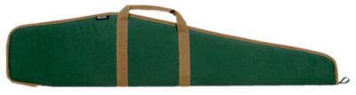 Bulldog 48 in. Scoped Rifle Pit Bull Water-Resistant Nylon Gun Case, Green/Tan