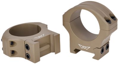 Warne HyperLite Scope Rings, 30mm Tube, Medium, Maxima/Weaver/Picatinny, Dark Earth Cerakote, MagnaFusion Alloy