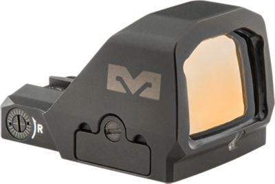 Mepro USA MPO F Sight, Black, 1x, 3 MOA/33 MOA, Bullseye/Ring 3 MOA Red Dot/33 MOA Bullseye/Ring Reticle