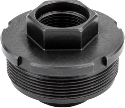 KGM Suppressors Direct Thread Adapter, 5/8 in. x 24 Thread, Steel, Nitride Black