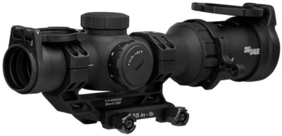 Sig Sauer Electro-Optics 1-6x 24mm Tango-MSR Rifle Scope, 30mm Tube, Illuminated BDC Reticle, Black