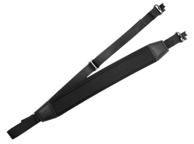 GrovTec FLEX Elastic with Neoprene Strap Adjustable Padded Rifle/Shotgun Sling, Black