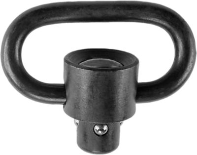 GrovTec Recessed Plunger Heavy Duty Push Button Swivel, Black