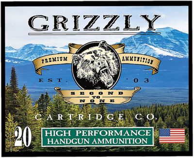 Grizzly Ammo .38 Special 148-Grain Full Metal Jacket Flat Point Handgun Ammunition, 20 Rounds