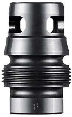 Dead Air Xeno P-Series Wee Brake, 9mm, 1/2 in. x 28 Thread, Black Nitride, 4140 HT Alloy