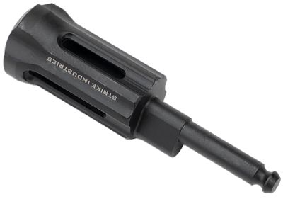 Strike Industries Extended Bolt Handle for Benelli M2/M3/Affinity/Breda/Cordoba and More, Black, Steel