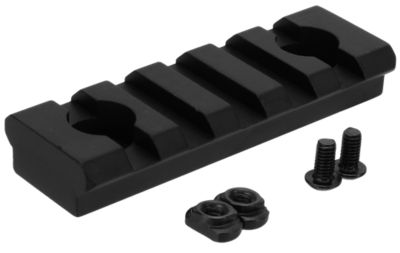 TacFire Picatinny Rail, Black Anodized