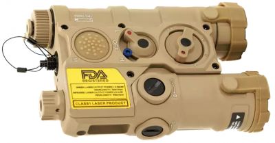 AGM Global Vision Weapon Laser Aiming Device with UV Laser, Near-IR Laser, IR Illuminator and 300-Lumen LED Illuminator, White