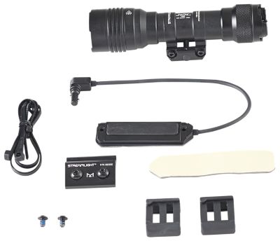 Streamlight ProTac HL-X Rail Mount Gun Light, USB, Black Anodized, Aluminum, 60/1,000-Lumen, LED, 447 Meters Beam