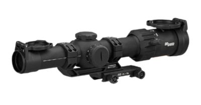 Sig Sauer Electro-Optics 1-6x 24mm Tango-MSR Rifle Scope, 30mm Tube, Illuminated Hellfire Reticle, Black
