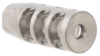 TacFire Compensator, 308 Win, 5/8 in. x 24 Thread, 2.50 in. OAL, Stainless Steel