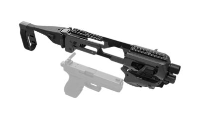 META Tactical Micro Conversion Kit for Glock Gen3, Black, Synthetic Stock
