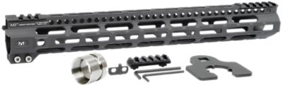 Midwest Industries Ultralight Handguard for AR-15, 15 in. Picatinny/M-LOK, Black Hardcoat Anodized, Aluminum/Polymer