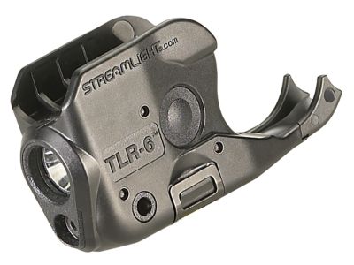Streamlight TLR-6 Gun Light for Sig Sauer P238/P938, Black, 100-Lumen, White LED/Red Laser