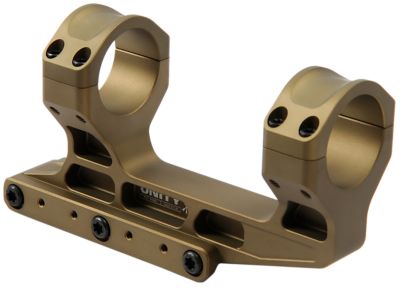 Unity Tactical Fast LPVO Scope Mount/Ring Combo, 34 mm, Flat Dark Earth