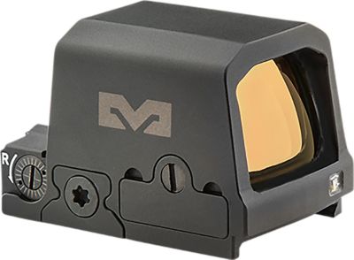 Mepro USA MPO PRO-S Sight, Black, 1x, 0.78 in. x 0.60 in., 3 MOA, Red Dot/33 MOA Bullseye/Ring Multi Reticle