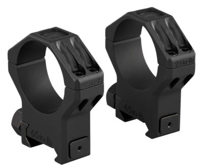 Sig Sauer Electro-Optics Alpha 6 Scope Ring Set, 34mm Tube, Extra High, Black, Stainless Steel