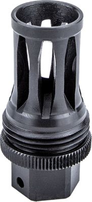 KGM Suppressors Quick Detach Flash Hider, 1/2 in. x 28 Thread, Black, Nitride, Steel