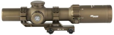 Sig Sauer Electro-Optics 1-10x 26mm Tango-MSR Rifle Scope, 34mm Tube, First Focal Plane, Coyote