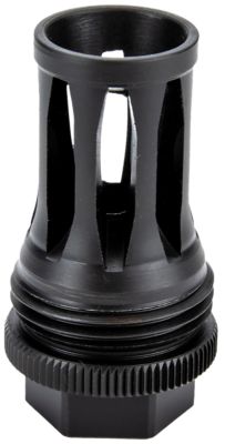 KGM Suppressors Quick Detach Flash Hider, 5/8 in. x 24 Thread, Black, Nitride, Steel
