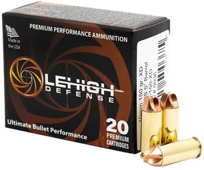Wilson Combat 10mm Auto 150-Grain Handgun Ammunition, 20 Rounds