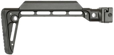 Midwest Industries Minimalistic Side Folding Stock, Black, 6061 Aluminum