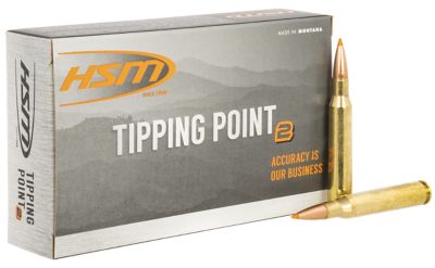 HSM Tipping Point .280 Remington 162-Grain Hornady SST Rifle Ammunition, 20 Rounds