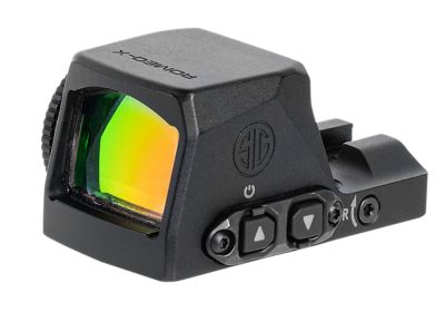 Sig Sauer Electro-Optics Romeo-X Pro Multi-Reticle Red Dot Sight, 1x 24 mm, 2 MOA Dot/32 MOA Circle, Black