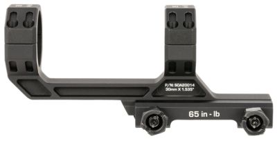 Sig Sauer Electro-Optics Alpha MSR Scope Mount/Ring Combo, Black Anodized Aluminum, 30mm Tube, 1913 Picatinny Rail Mount