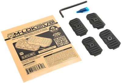 Strike Industries Cable Management Cover for M-LOK, Short, 1.57 in.L, Black, Polymer